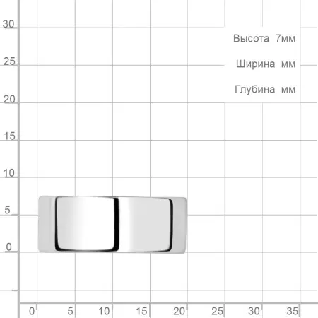 Кольцо из серебра