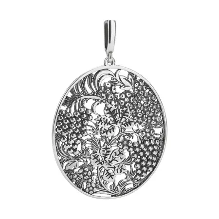 Подвеска из серебря «Рябина»