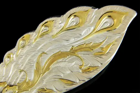 Серебряная лопатка для торта «Жар-Птица»