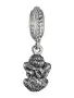 Шарм из серебра «Обезьяна»