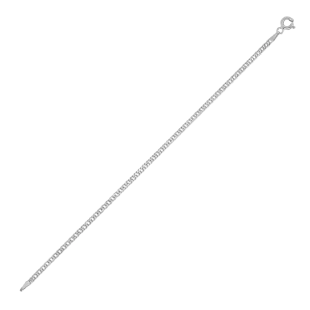 Браслет серебряный «Двойной ромб»