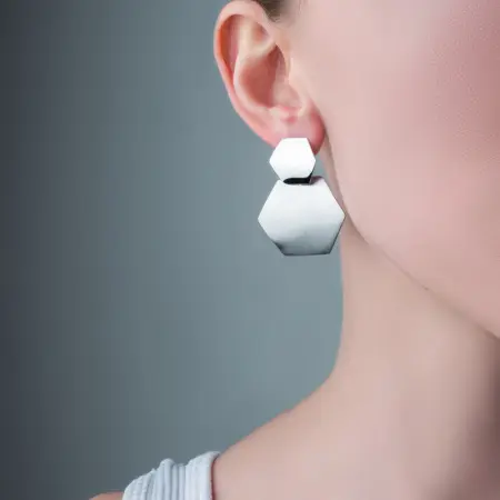 Серьги из серебра