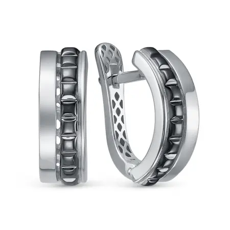Серебряные серьги