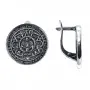 Серебряные серьги «Амулет»