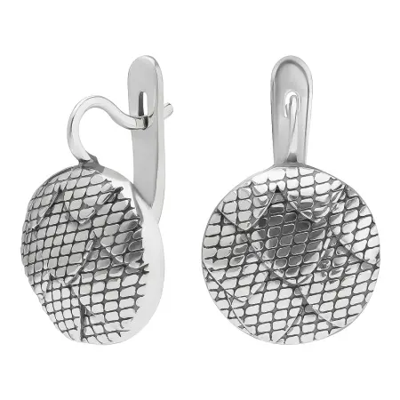 Серебряные серьги