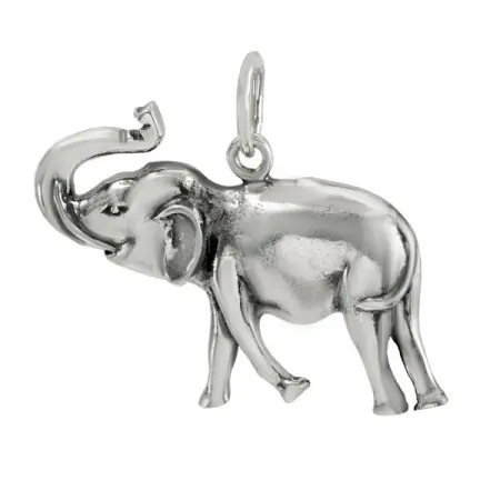 Серебряный кулон «Слон»