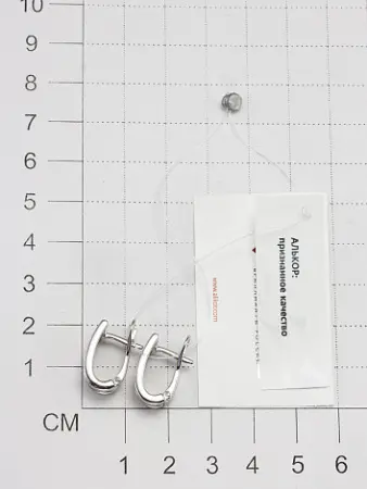 Серьги из серебра