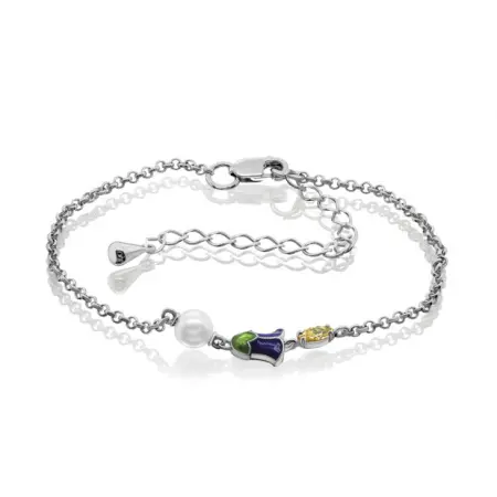 Браслет из серебра « Колокольчик»