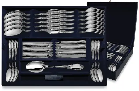 Серебряный набор столовый «Престиж» 24 предмета