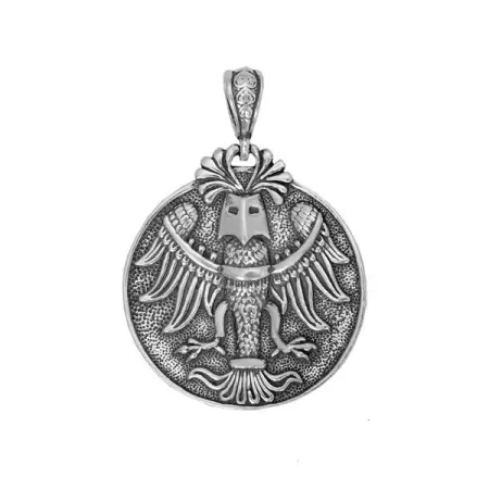 Серебряная подвеска «Рыцарь»