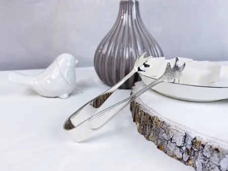 Щипцы для сахара из серебра