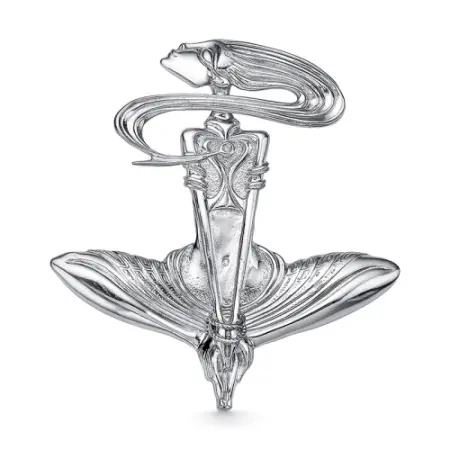 Серебряная брошь «Гармония»