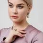 Серьги из серебра «Жемчужный клад»