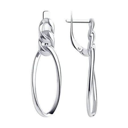 Серьги из серебра