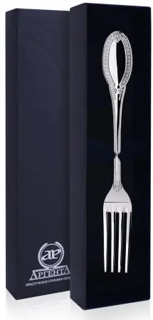 Серебряная столовая вилка «Император»