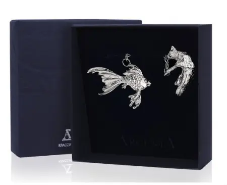 Серебряный ионизатор воды «Кот»