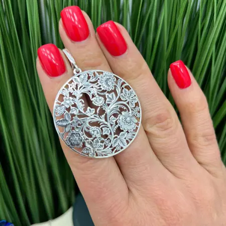 Серебряный кулон «Сказка»