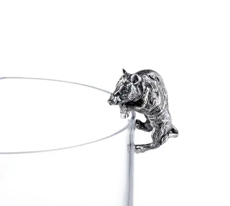 Серебряный собутыльник «Кабан»