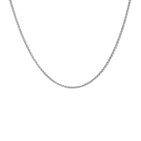 Серебряная цепь «Веревка»