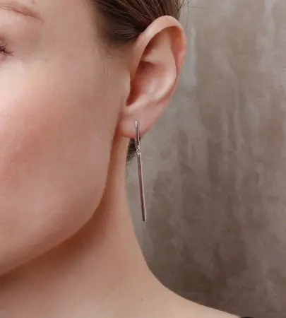 Серебряные серьги