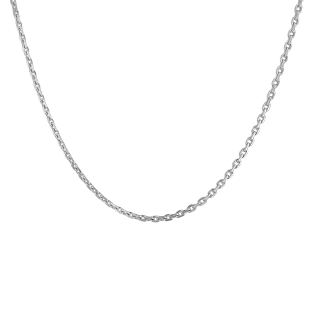 Цепь серебряная «Якорная»