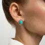 Серьги из серебра с бирюзой
