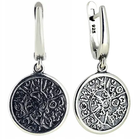 Серебряные серьги