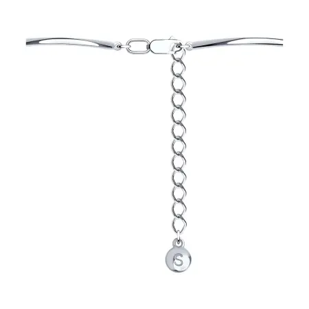 Серебряный браслет с фианитом