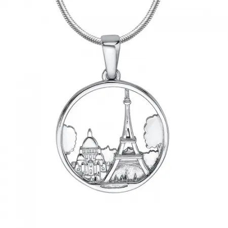 Подвеска из серебра «Париж»