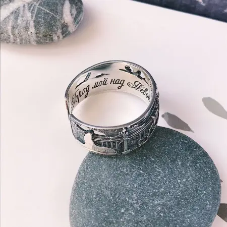 Серебряное кольцо «Весь Петербург»