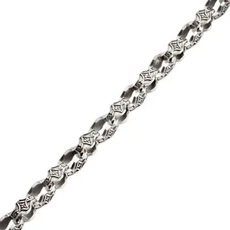 Серебряный браслет «Айвенго» 5 мм