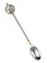 Чайная ложка «Дракон» из серебра