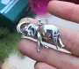 Серебряный кулон «Слон»