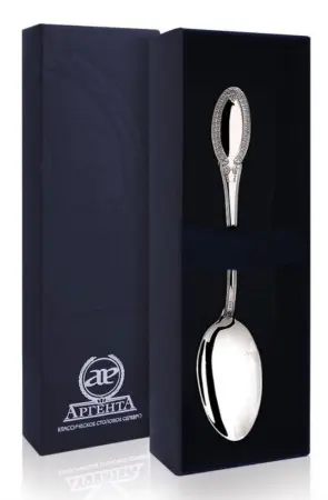 Серебряная чайная ложка «Император»