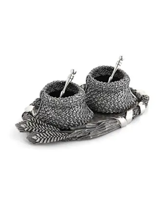 Серебряный набор для специй «Хлебное подворье»