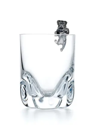 Серебряный собутыльник «Бульдог»