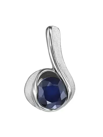 Подвеска «Ethnika» с натуральным сапфиром