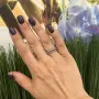 Серебряное кольцо «Бисмарк»