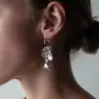 Серебряные серьги «Колыбель человечества»