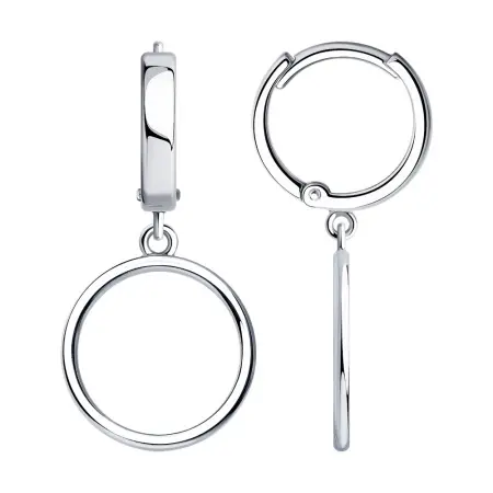 Серьги из серебра SOKOLOV