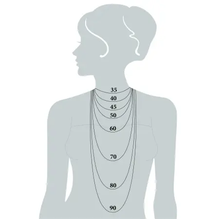 Цепь из серебра «Шарики»