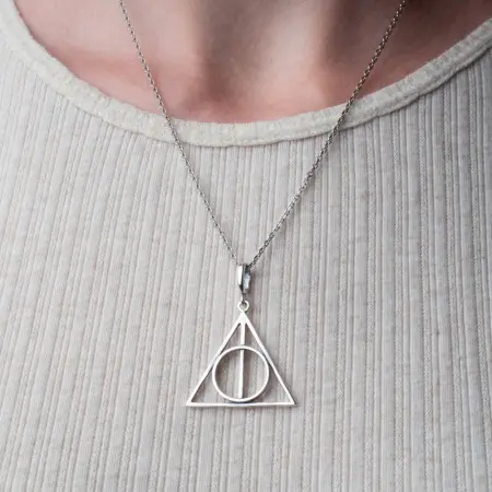 Серебряная подвеска «Дары смерти»