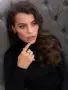 Серебряные серьги с марказитами Swarovski