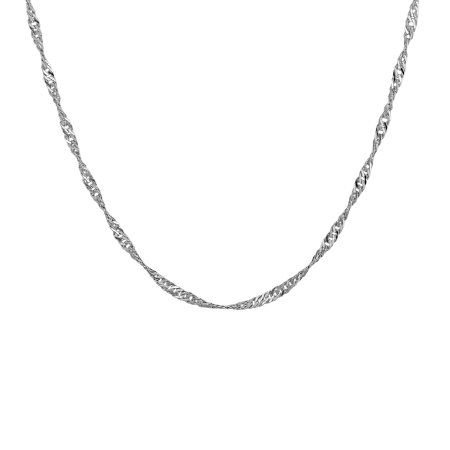 Серебряная цепь «Сингапур»