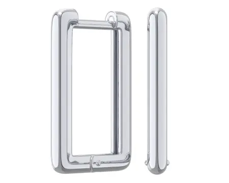 Серебряные серьги «Геометрия»