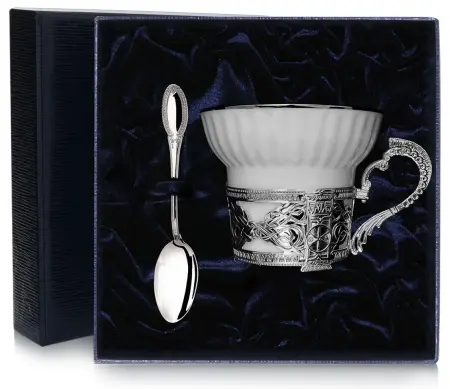 Чашка чайная «Константин Великий» с ложкой