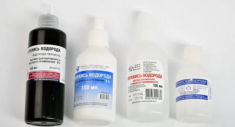 Как почистить серебро перекисью водорода