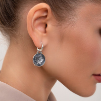 Серьги из серебра