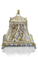 Серебряная лимонница с позолотой «Царь-девица» Серебряная лимонница с позолотой «Царь-девица»