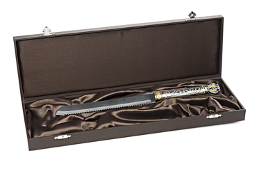 Серебряный нож для хлеба «Русь Былинная»